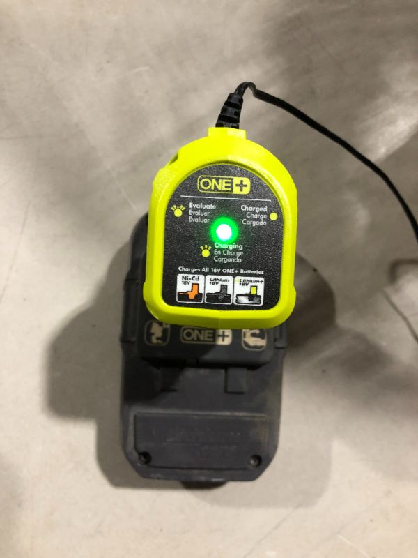Photo 4 of ***UNTESTED - SEE NOTES***
Ryobi ONE+ 18V Cordless 7-1/2 in. Bucket Top Misting Fan Kit with 1.5 Ah Battery and Charger