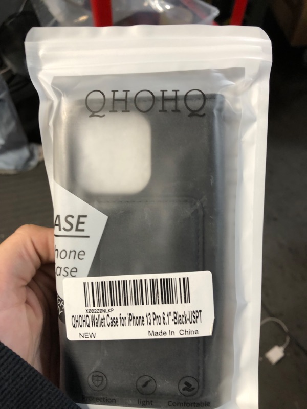 Photo 2 of QHOHQ Case for iPhone 13 Pro 6.1",Black