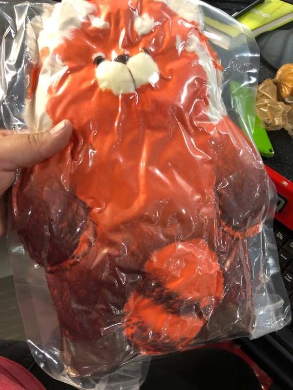 Photo 2 of HLENOK 12 inch Red Panda Bear Meilin Anime Figures 