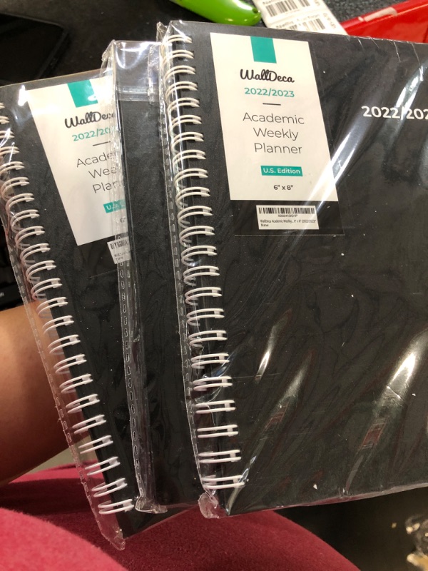 Photo 3 of WallDeca 2022-2023 Academic Weekly Planner - BUNDLE OF 3 ***