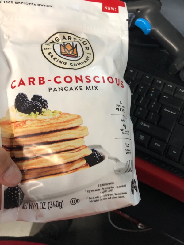 Photo 2 of **EXP 07/16/2023**King Arthur Carb Conscious Pancake MIX 
