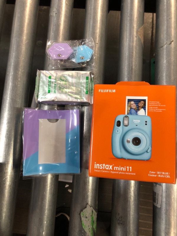 Photo 2 of Fujifilm Instax Mini 11 2021 Bundle - Blue Sky Blue Gift Bundle 2021