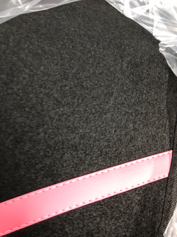 Photo 4 of FH Group Car Floor Mats - Carpet Floor Mats for Cars, Universal Fit Automotive Floor Mats, All Purpose Car Floor Mats, Carpet Protector Mat for Most Sedan, SUV, Truck Floor Mats Pink