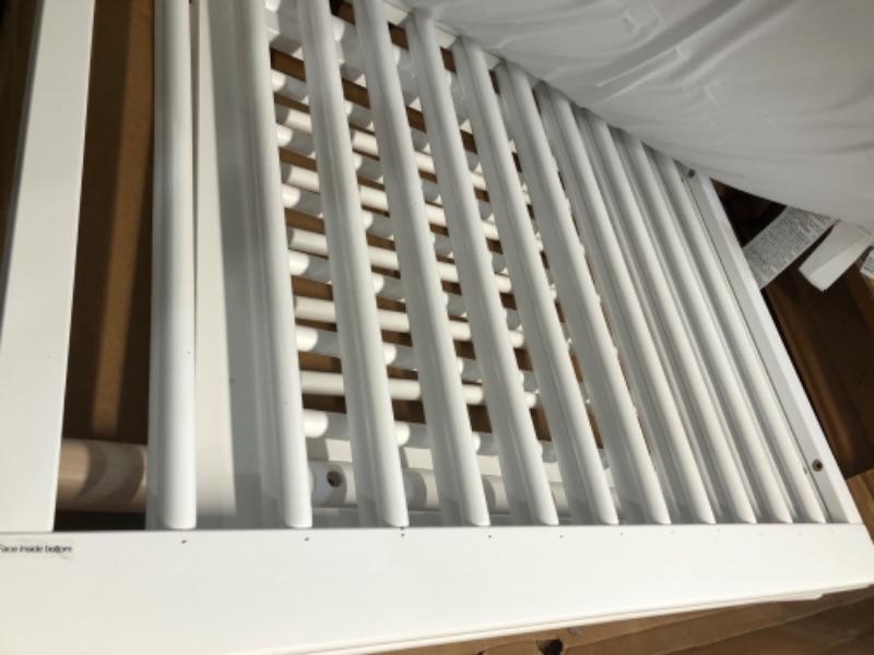 Photo 2 of Babyletto Gelato 4-in-1 Convertible Mini Crib in White and Washed Natural