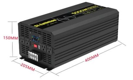 Photo 1 of **UNIT ONLY** SL Euthtion 5000W Pure Sine Wave Power Inverter 