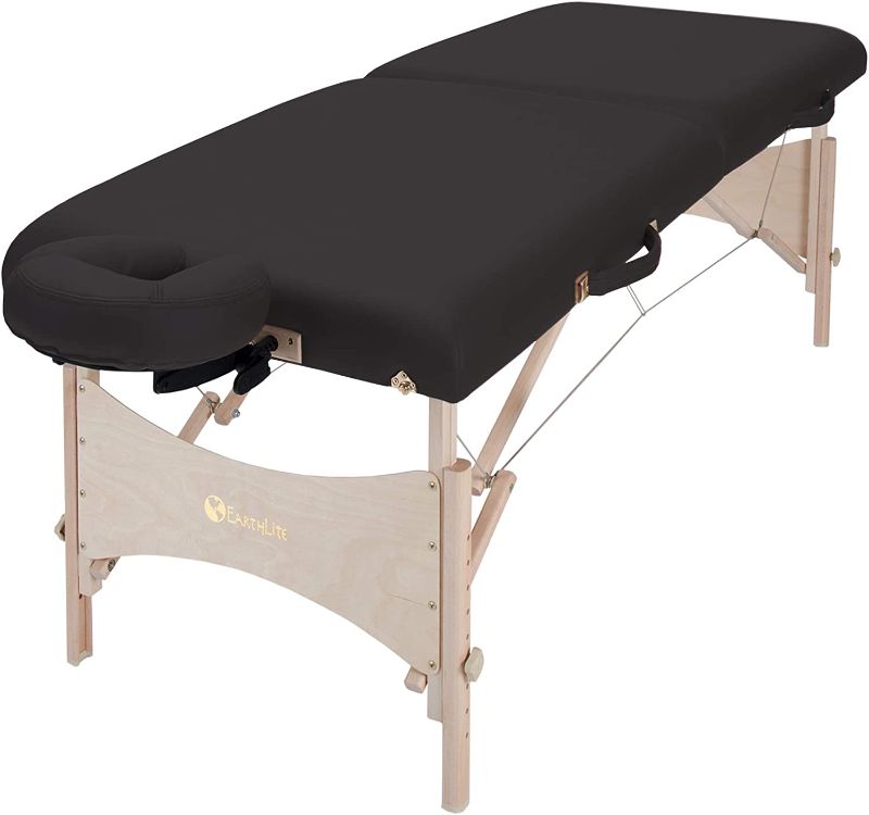 Photo 1 of **USED BUT APPEARS NEW** EARTHLITE Portable Massage Table HARMONY DX  (30" x 73") Black