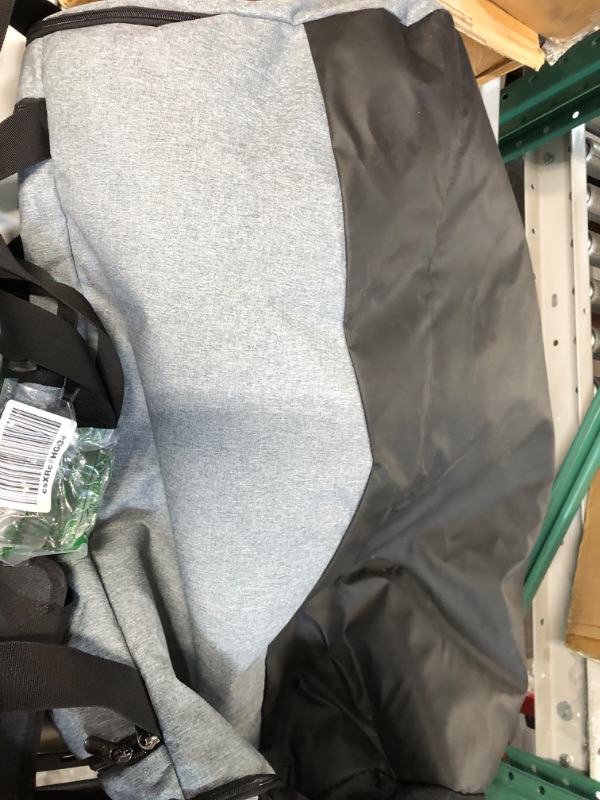 Photo 3 of **USED BUT APPEARS NEW** Under Armour Undeniable 5.0 Duffle-Large One Size Fits Most Pitch Gray Medium Heather (012)/Metallic Silver