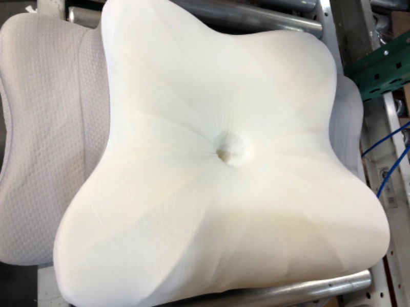 Photo 2 of **USED BUT APPEARS NEW** DONAMA Cervical Pillow - Queen Size,Light Grey 1 Pack