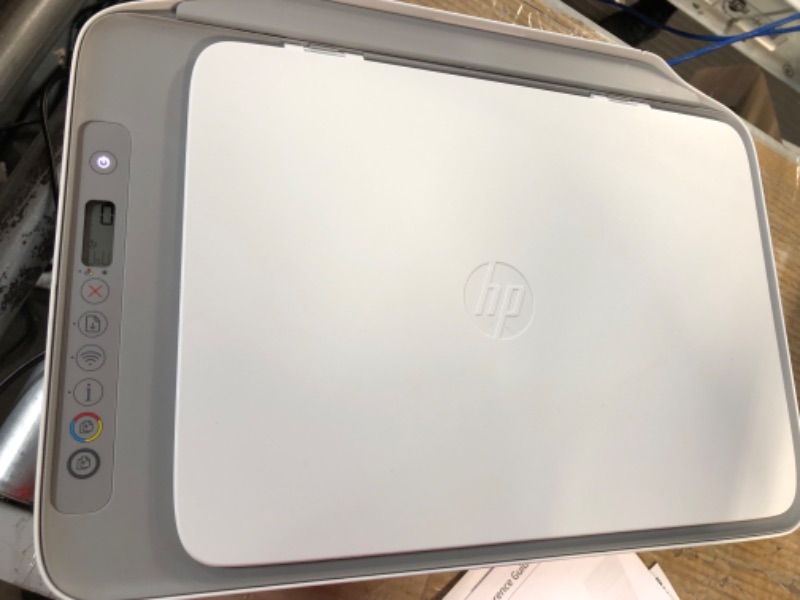 Photo 2 of ++Used but appears new++ HP DeskJet 2723e All-in-One Wireless Color Inkjet Printer Print Scan Copy - LCD Display, 4800 x 1200 dpi, 9 Months Free Instant Ink WiFi, Bluetooth, W/Valinor Printer Cable