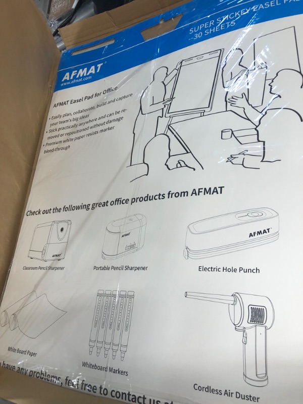 Photo 2 of Sticky Easel Pads, Upgraded Flip Chart Paper, Large Easel Paper for Teachers, 25 x 30 Inches, 