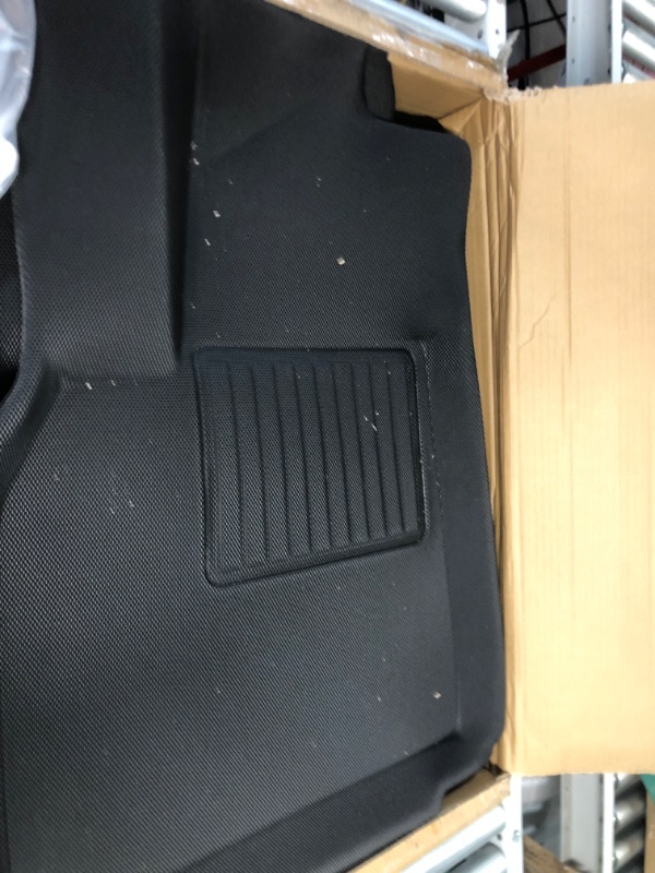 Photo 2 of CreeKT Fit for Tesla Model Y 7 Seater Floor Mats Trunk Mat 2023 2022 2021 , Premium All Weather Model Y Floor Mats Front Rear Cargo Trunk Frunk 