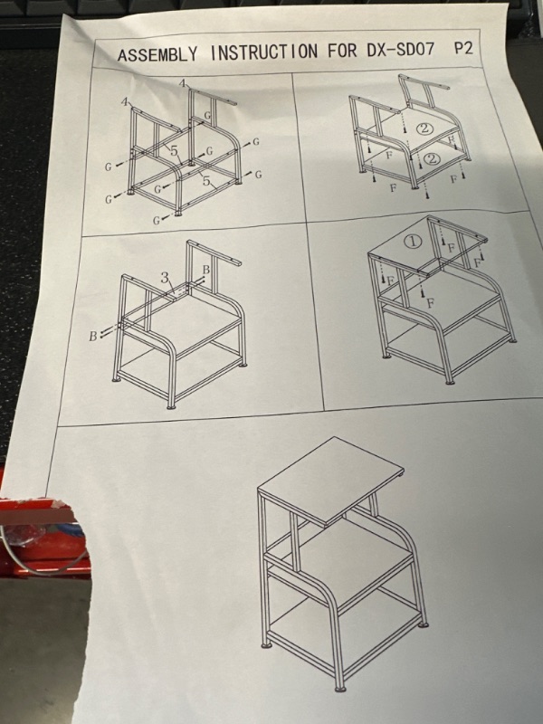 Photo 2 of HAIRIESIS 3 Tier Printer Stand 