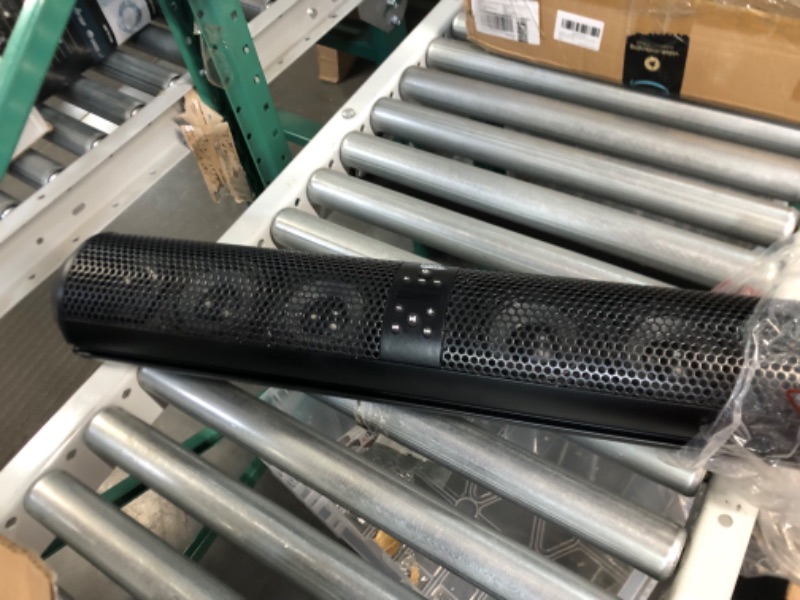 Photo 2 of kemimoto UTV Soundbar SXS Sound Bar X3 Speaker- 28 Inches Wide, IPX5 Waterproof, Bluetooth Compatible, Amplified, USB, AUX Input, 4X Speakers, 2X Tweeters Adapt to 1.56"-2.25" Roll Bar