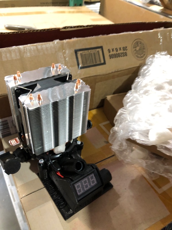 Photo 1 of [DIY Cooling System Kit] Electronic Semiconductor Cooler for Heat Dissipation - 12V DC Refrigerator Cooling System with 240W Power and 2 * 12710 Coolers
