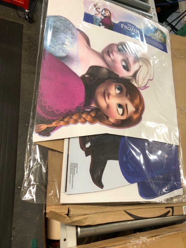 Photo 2 of **SEE NOTES**
Advanced Graphics Elsa & Anna Life Size Cardboard Cutout Standup - Disney's Frozen (2013 Film)