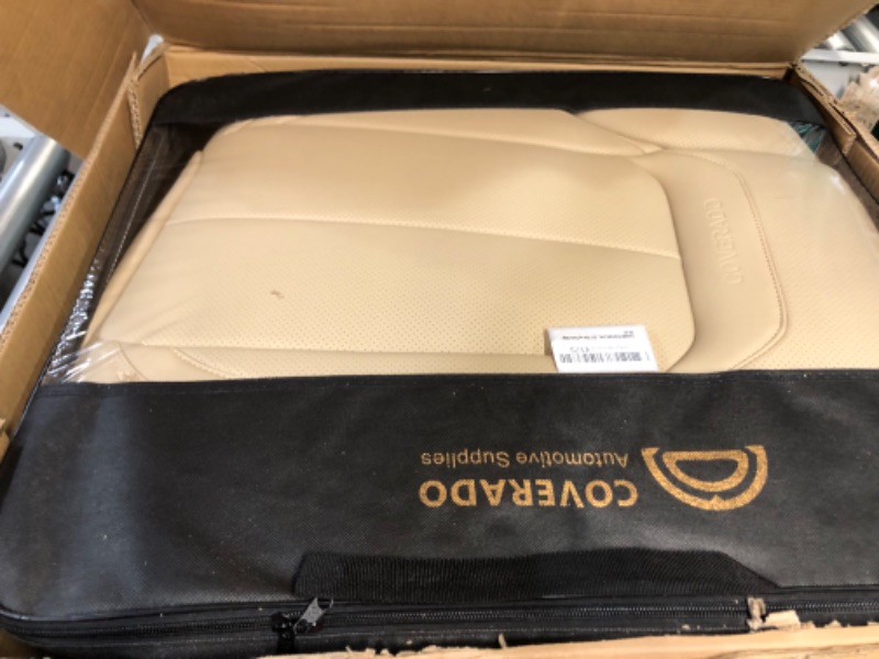 Photo 1 of Coverland Premium Leather Front Car Seat Cover Set