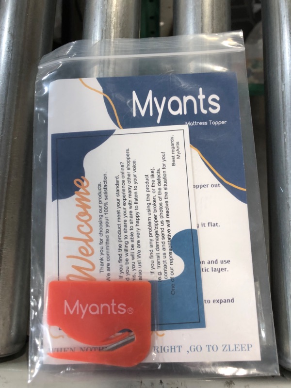 Photo 2 of MyAnts Folding Mattress Queen - 4 Inch Trifold Mattress Topper 