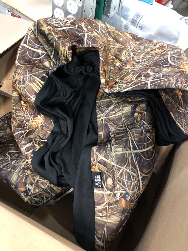 Photo 1 of SIDE AIRBAG Camouflage Car Seat Covers w 3 Rear Headrest Covers: Wetland Camo - Semi-Custom Fit - Full Set - Will Make Fit Any Car/Truck/Van/RV/SUV (22 Prints) Semi-custom Fit Wetland Camo