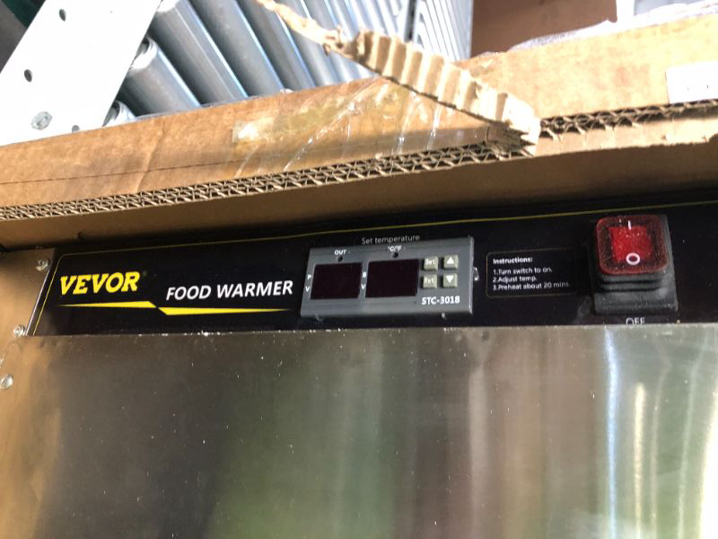 Photo 3 of VEVOR Hot Box Food Warmer, 25"x15"x24" Concession Warmer with Water Tray