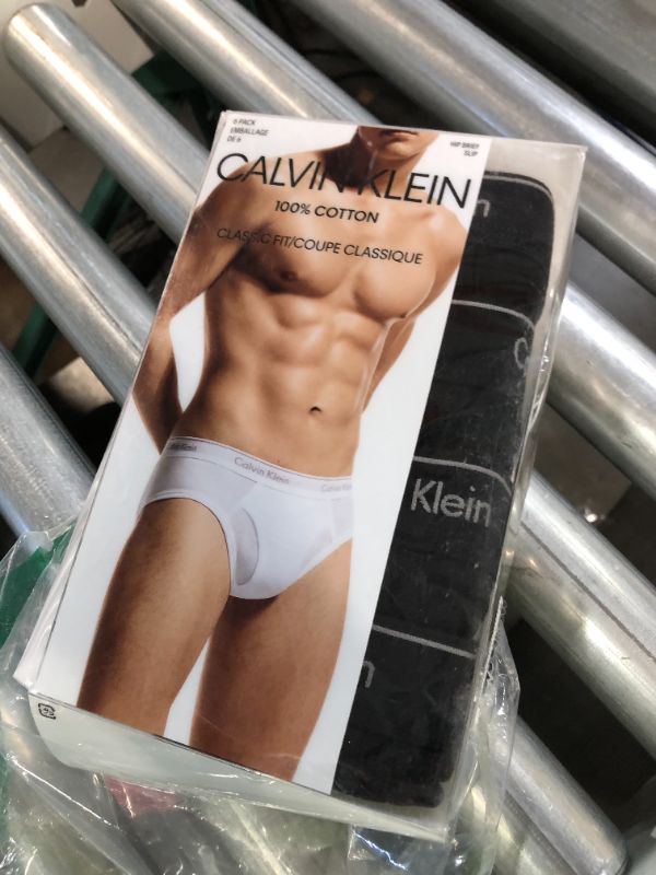 Photo 2 of 6 Pack Calvin Klein Hip Briefs Medium