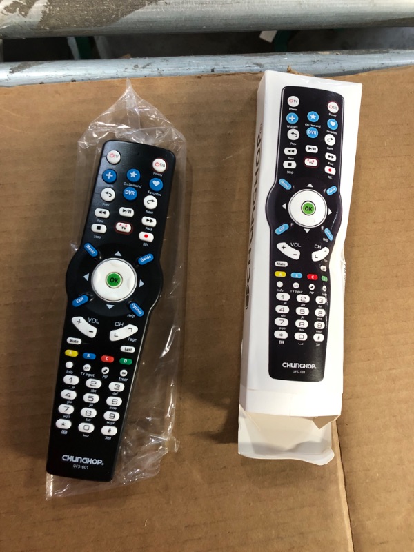 Photo 2 of CHUNGHOP New Replaced Remote Control Compatible with Verizon FiOS 2-Device Version Ver 2/3/4/5 RC2655007/01 Work with All FiOS Systems and Set Top Boxes Replacement Controller