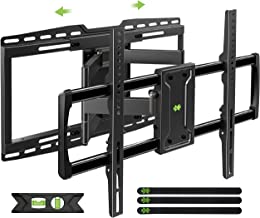 Photo 1 of USX MOUNT Full Motion Sliding TV Wall Mount for 32-90" TV, Articulating TV Mount Holds up to 150lbs, TV Centering Swivel Rotate Extend Tilt TV Bracket, Max VESA 600x400mm, 16" 18" 24" Studs for 32-90" TV Sliding TV Mount