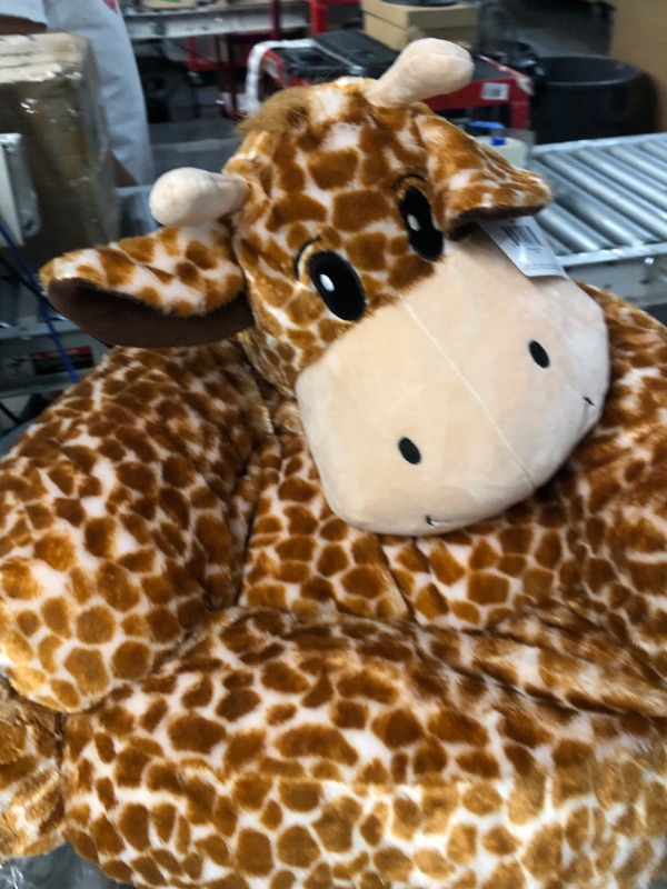 Photo 1 of Trend Lab 2 Children's Plush Giraffe Character Chair, 21x19x19 Inch (Pack of 1)