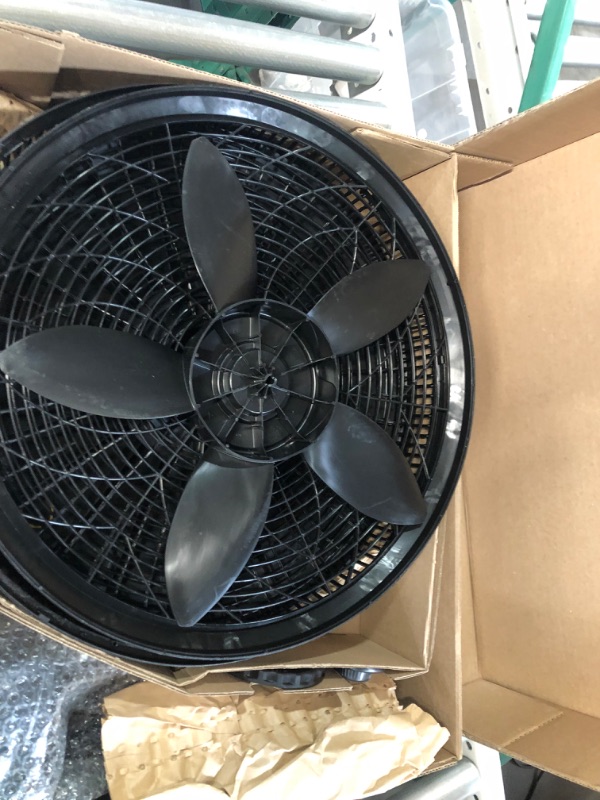 Photo 1 of Lasko Elegance & Performance Pedestal Fan, 18 Inch, Black 1827 & 1820 18? Elegance & Performance Adjustable Pedestal, White-Features Oscillating Movement Tilt-back Fan Head, 2.3