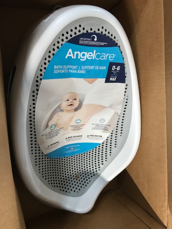 Photo 2 of Angelcare Baby Bath Support (Grey) | Ideal for Babies Less than 6 Months Old