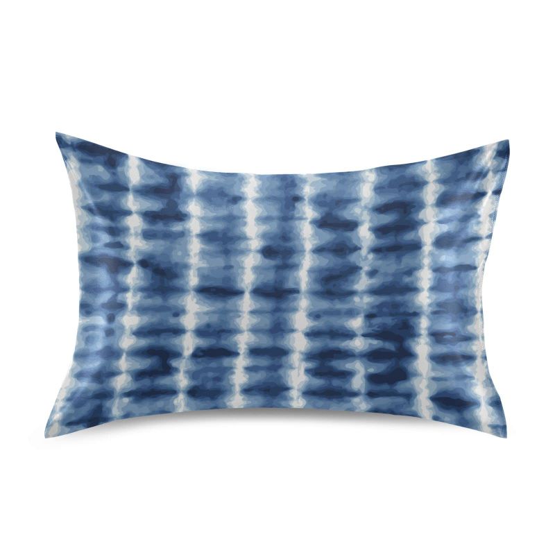 Photo 1 of *STOCK PHOTO FOR REFERENCE ONLY* 2PK BLUE TIE DYE PILLOW CASES 18"x18"