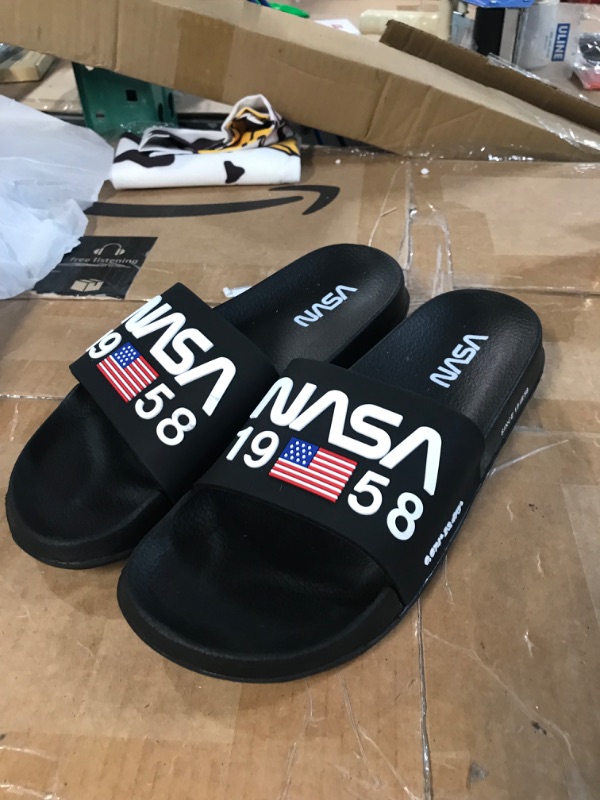 Photo 3 of NASA Women's Slide Sandal Comfortable Indoor Outdoor Sports slides
