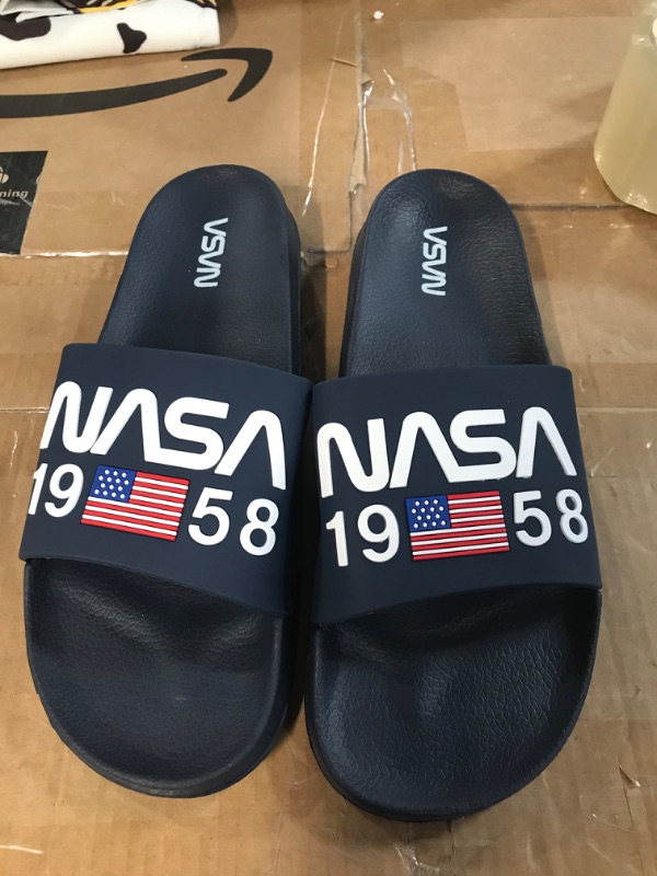 Photo 6 of iFARADAY NASA Men's Sandals Comfortable Lightweight Summer Beach Sandals Striped 