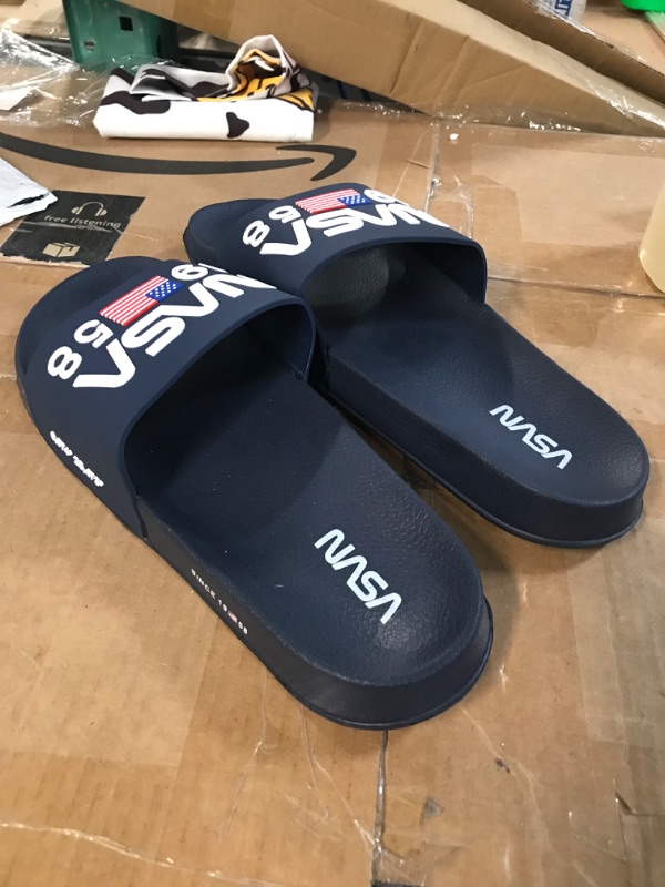 Photo 5 of iFARADAY NASA Men's Sandals Comfortable Lightweight Summer Beach Sandals Striped 