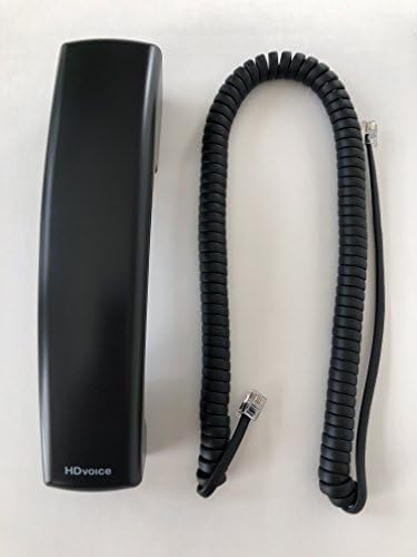 Photo 1 of The VoIP Lounge Replacement HD Voice Handset with Curly Cord 