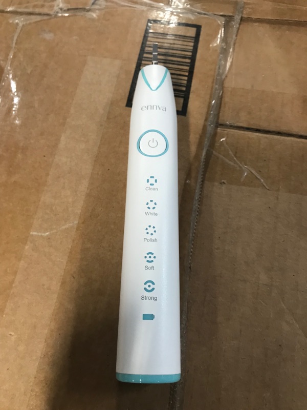 Photo 2 of Ennva Ultrasonic Electric Toothbrush 10X Effective EV-04, 40,000 Vibrations per minute,5 Brushing Modes, 2 minute timer and wireless charging