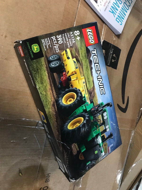 Photo 3 of LEGO Technic John Deere 9620R 4WD Tractor 42136 Building Toy Set for Kids, Boys, and Girls Ages 8+ (390 Pieces)