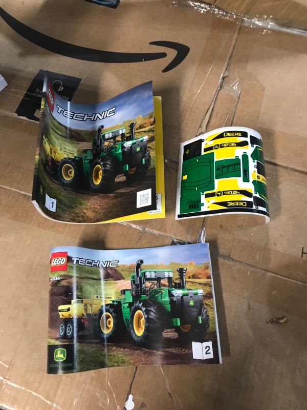 Photo 4 of LEGO Technic John Deere 9620R 4WD Tractor 42136 Building Toy Set for Kids, Boys, and Girls Ages 8+ (390 Pieces)