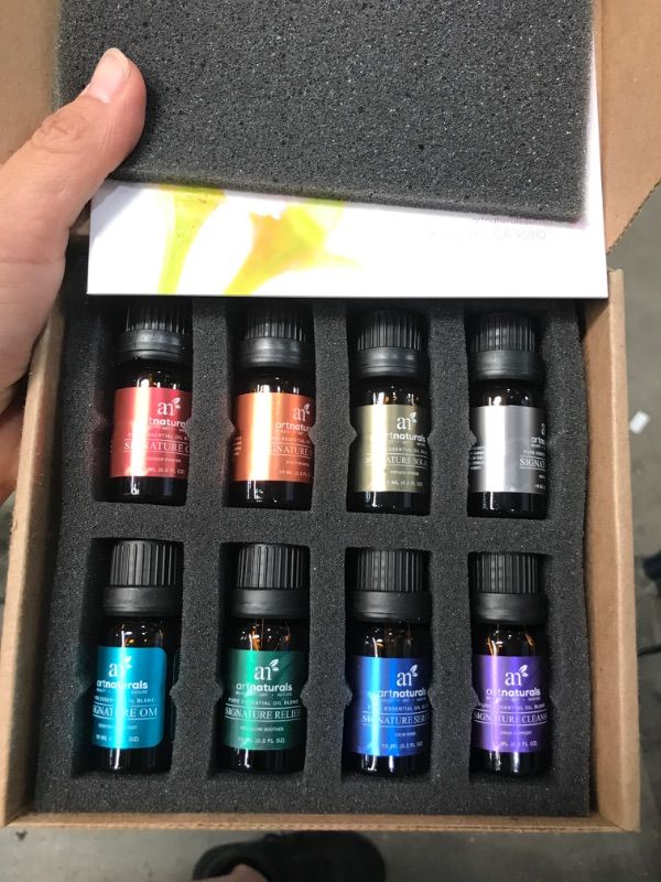 Photo 2 of Essential Oils Set for Aromatherapy Diffuser, Top 8 Home Essentials Oils