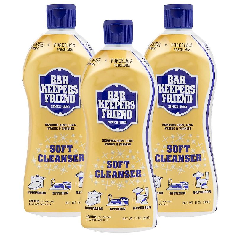 Photo 1 of Bar Keepers Friend Soft Cleanser - 13oz 13 Ounce (Pack of 3)