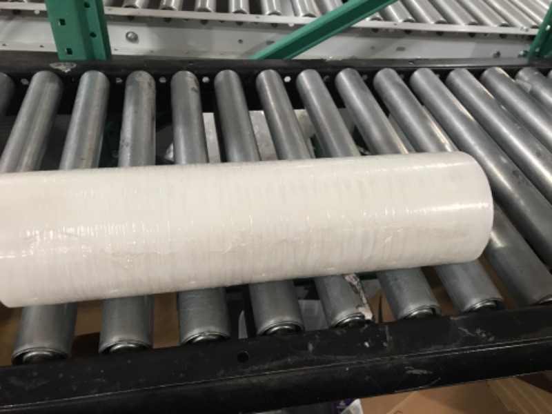 Photo 2 of AMERIQUE Shrink Wrap 4 Pack (4000FTX18", 25.2 LBS Total):  18"x 1,000 FT Per Roll, 80 Gauge Clear