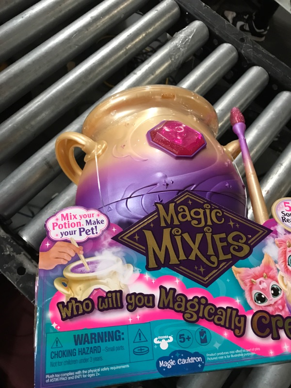 Photo 1 of Magic Mixies Magical Misting Cauldron with Interactive 8 inch Pink Plush Toy and 50+ Sounds and Reactions