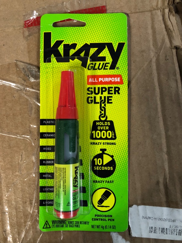 Photo 2 of Krazy Glue, All Purpose, Precision Control Pen, 4 g