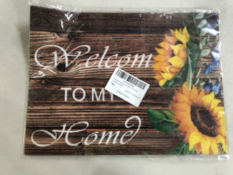 Photo 1 of "Welcom TO MY Home" Garden Flag