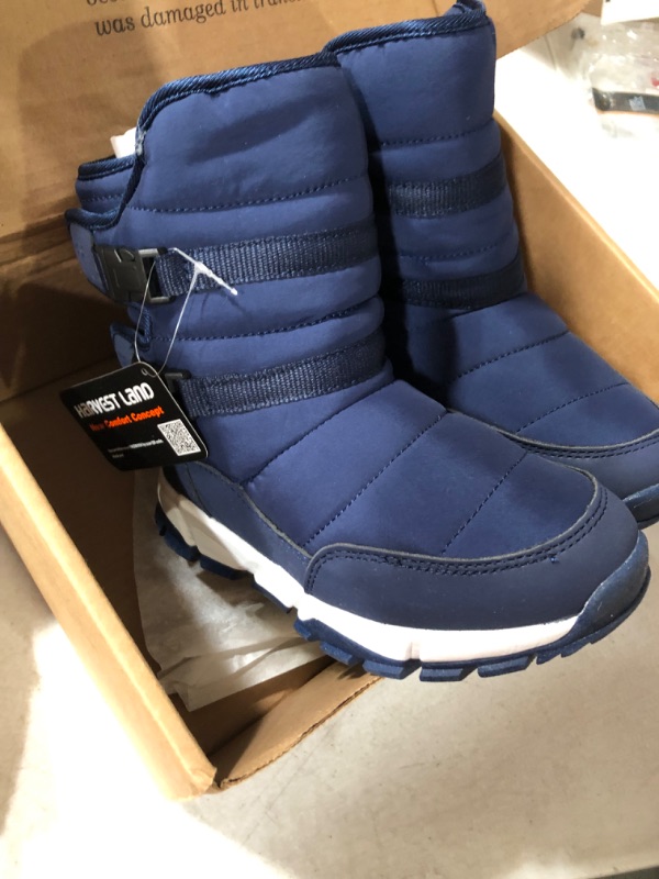 Photo 1 of Puffy Winter Boots Blue 6