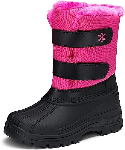 Photo 1 of Vepose Boy's Girl's Snow Boots Insulated Waterproof Pink 4