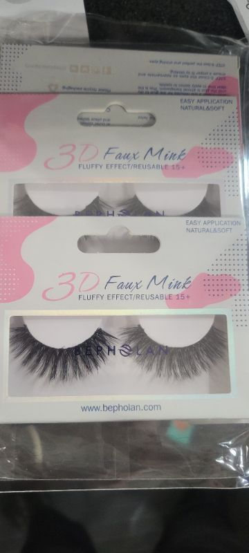 Photo 1 of 9 PAIR FLUFFY LASHES 