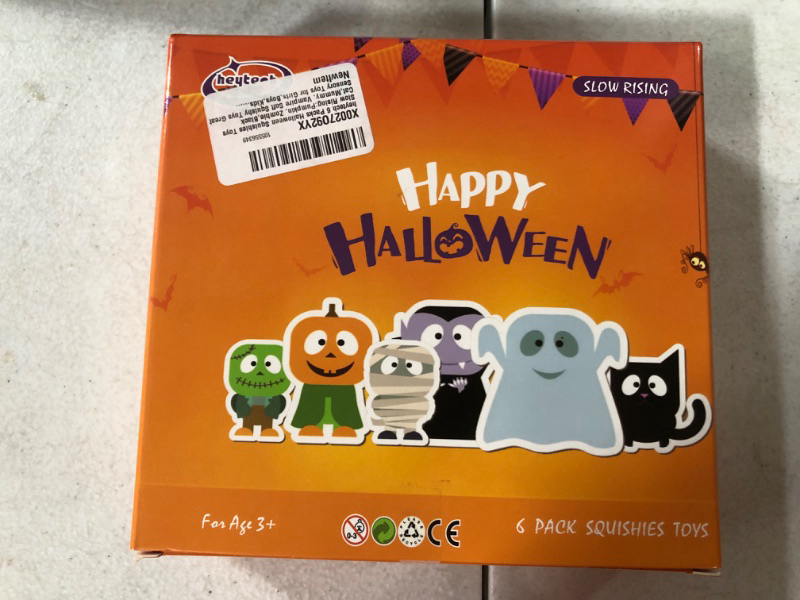 Photo 2 of heytech 6 Packs Halloween Squishies Toys