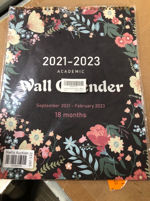 Photo 1 of 2021-2023 WALL CALENDAR 