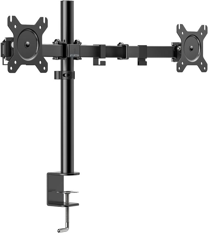 Photo 1 of ATUMTEK Monitor Mount for 13"-27" Inch or 17.6 Lbs Each Arm