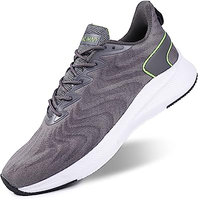 Photo 1 of KUMNY Mens Walking Running Shoes - Lightweight Breathable Mesh Athletic Casual Tennis Sneakers SIZE 12 MENS